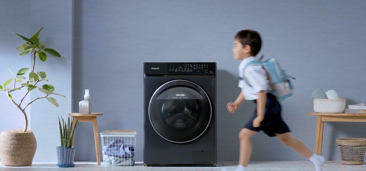 Máy giặt 3Di Inverter Panasonic 10.5kg NA-V105FC1LVT tích hợp sấy